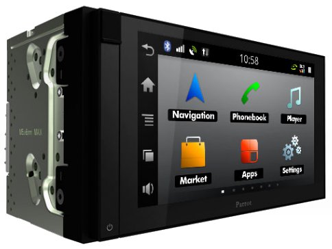 Parrot ASTEROID Smart Digital media receiver with GPS navigation